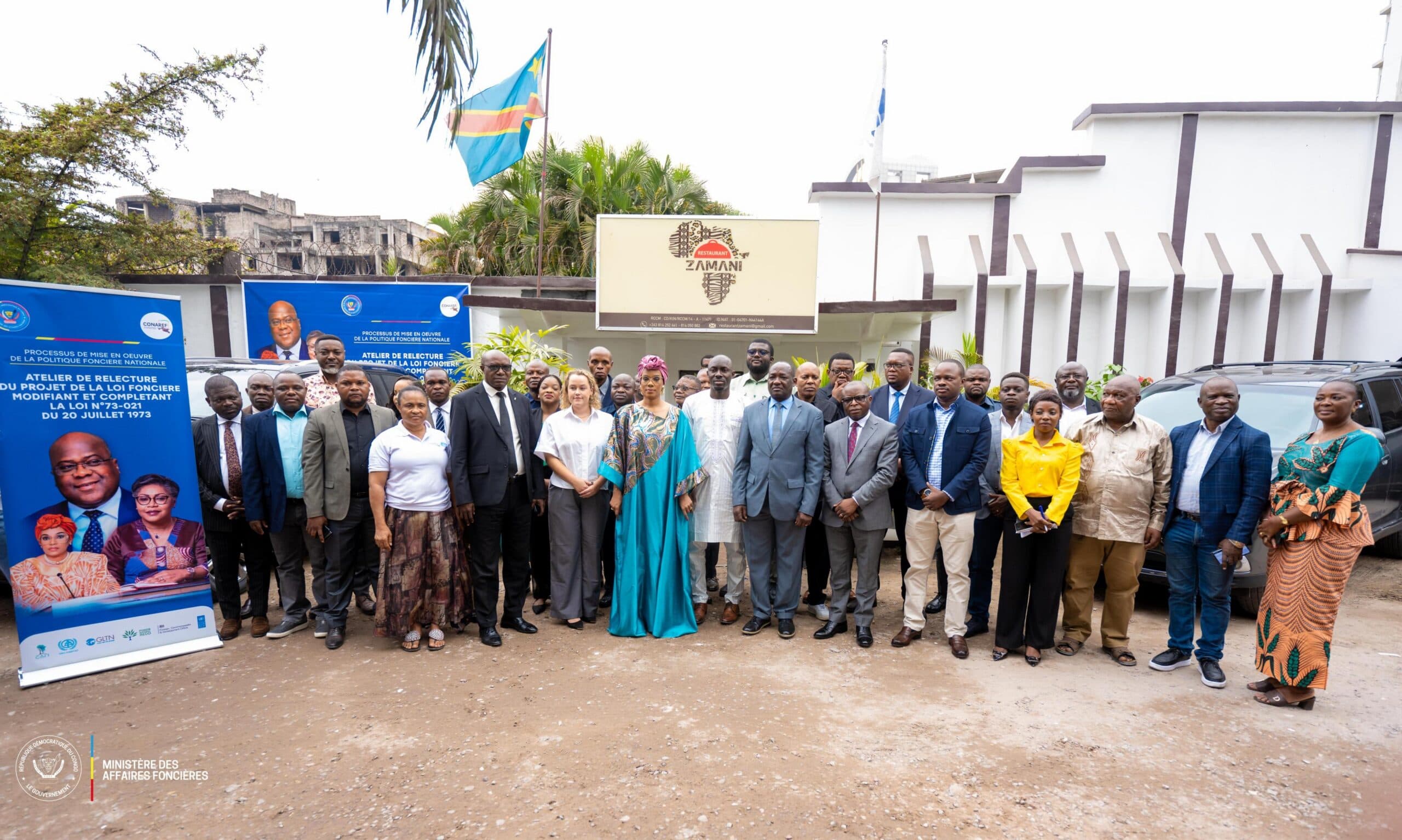 Inauguration de l’atelier de relecture du projet de loi modifiant et complétant la Loi 073-21 du 20 juillet 1973 portant régime général des biens, régime foncier et immobilier et régime des sûretés.